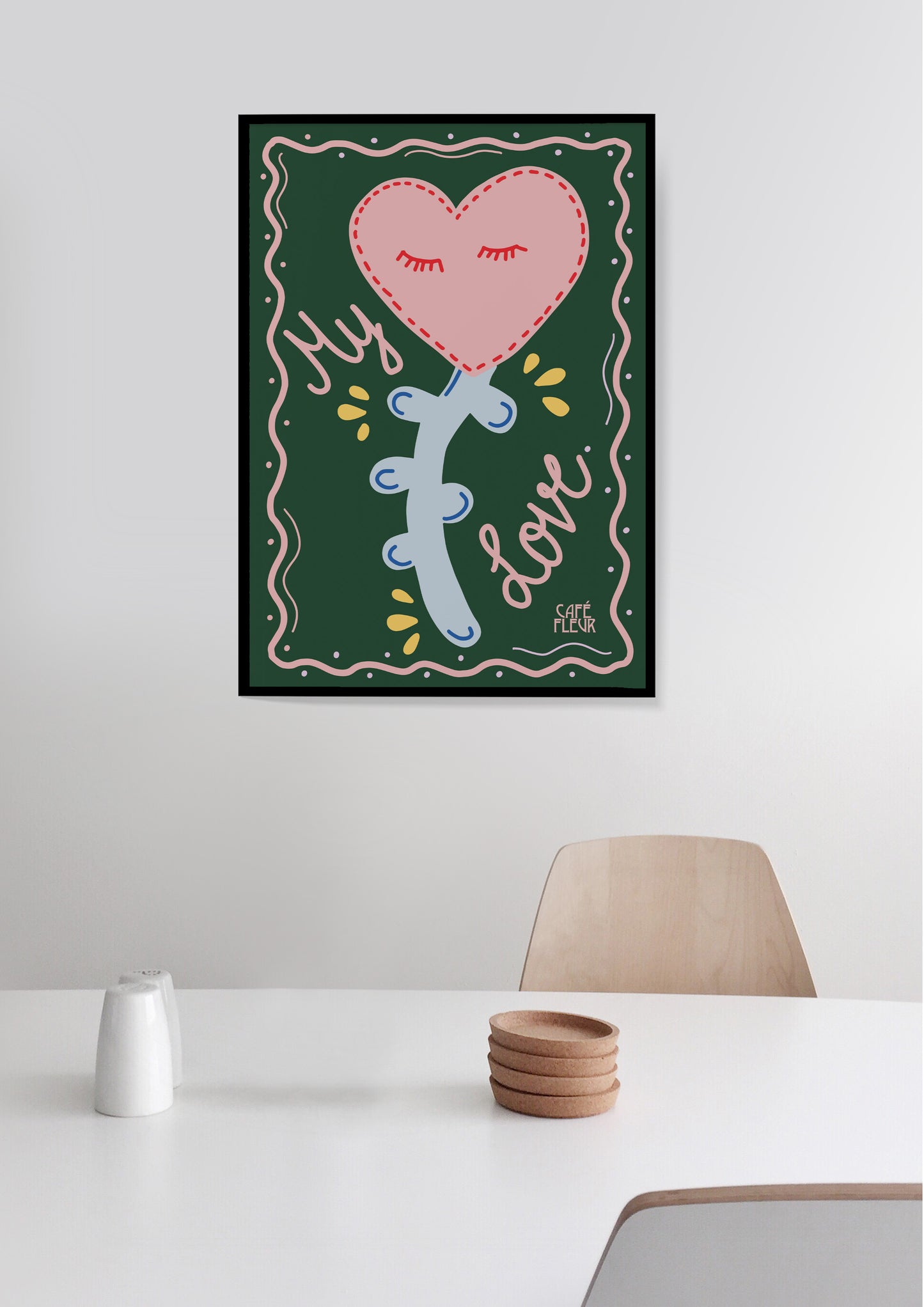 Art Print "My Love" | Fred Nussbaum