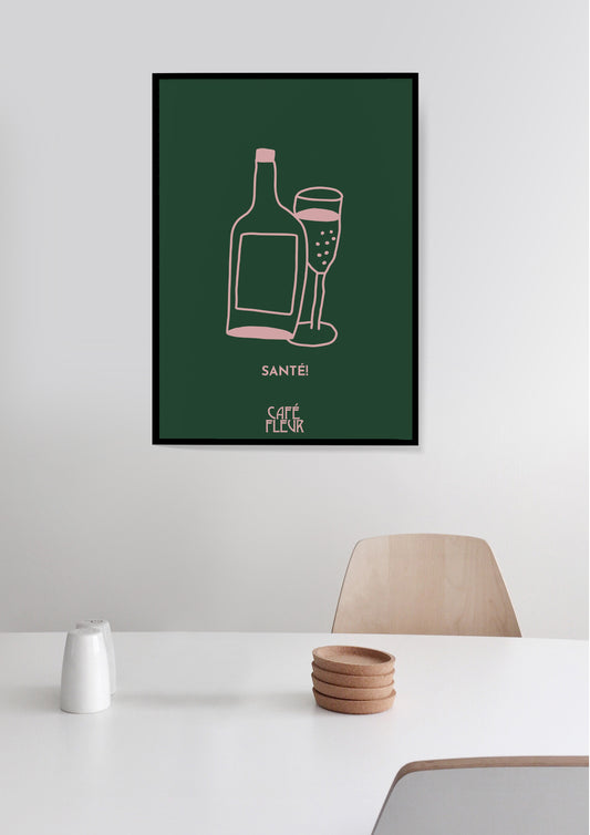 Art Print "Santé" | Fred Nussbaum